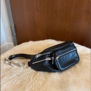 Authentic Alexander Wang leather Attica Fanny pack/ belt bag